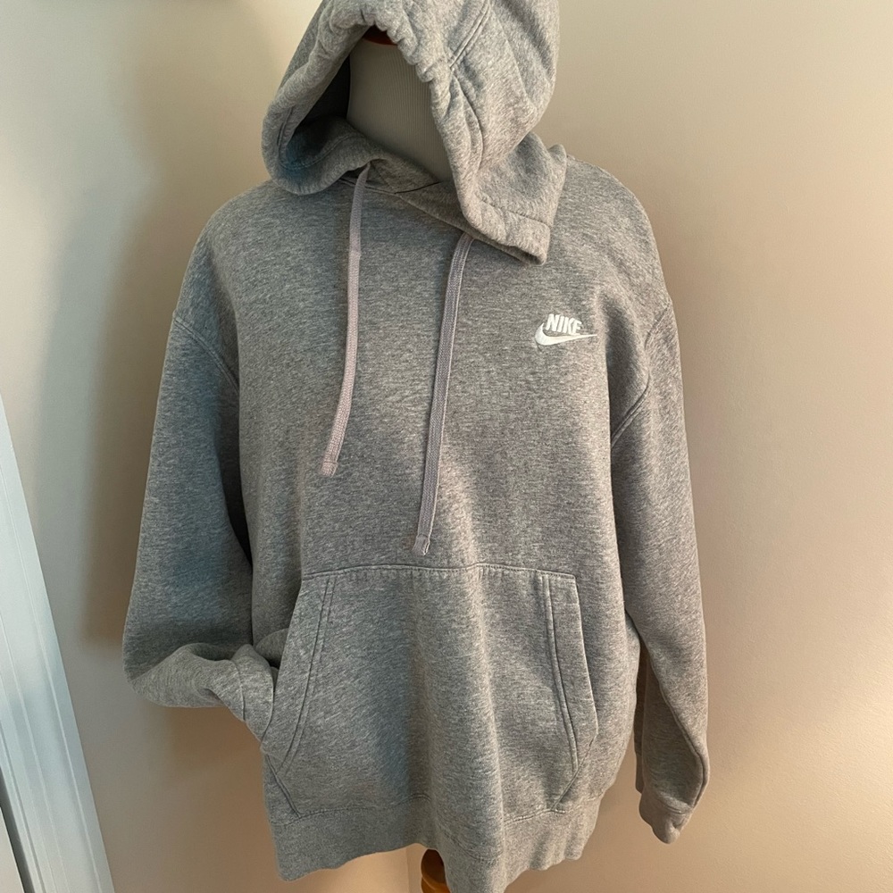 Grey trending Nike hoodie
